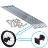10Pcs/Set 10" 12" 14" 16" 17" 19" Front Or Rear Rim Hub Wheel Spoke for XR CRF BBR Dirt Pit Bike For Aprilia Motorcycle