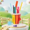 Montessori Wooden Shape Matching Toy: Children's Educational Color Sorting