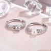 Elegante Anillo Ajustable de Espiga de Trigo con Circonita y Perla