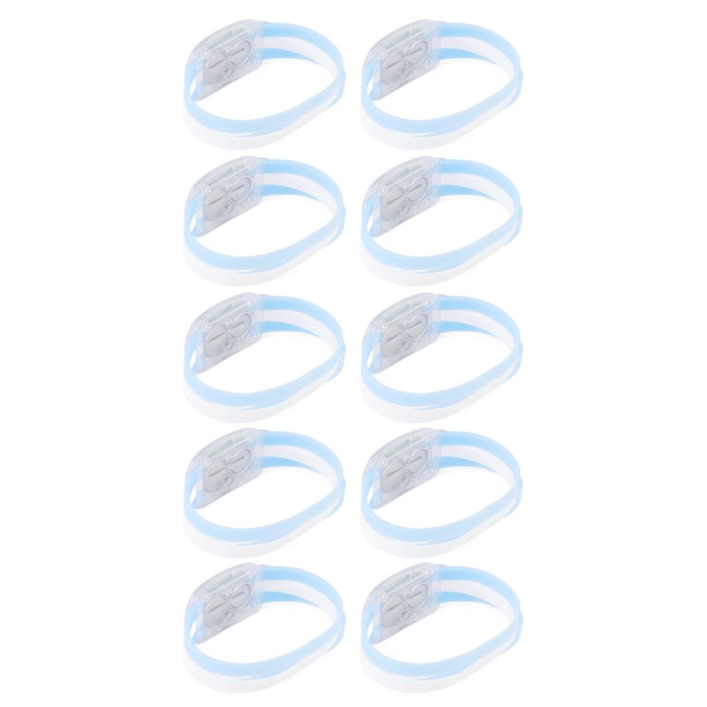 10PCS National Flag Glow Bracelet Silicone ABS Fans Luminous Cheer Props for 2022 World Football Match