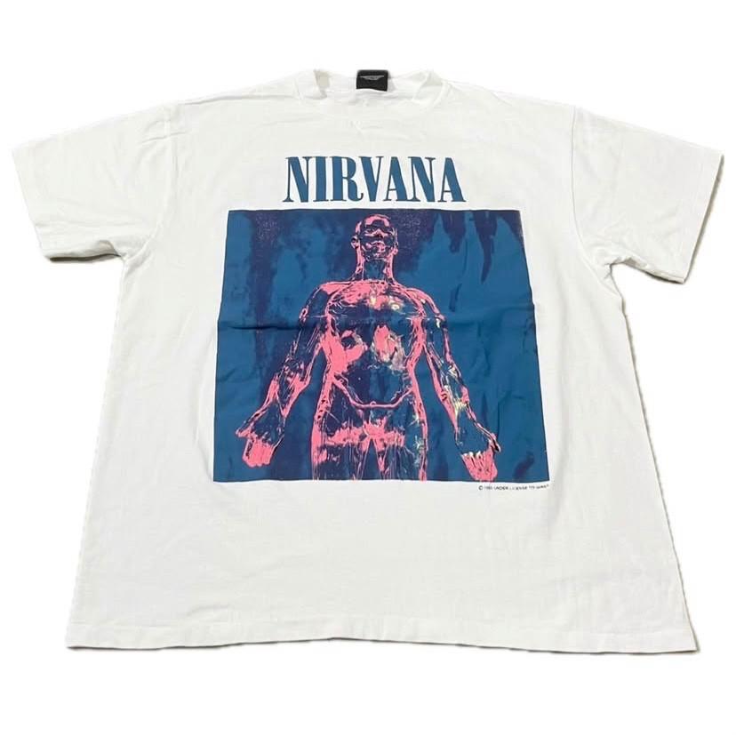 

Vintage 1993 NIRVANA Sliver Band Tour 90s Rare Single Stitch T-shirt REPRINT 3XL