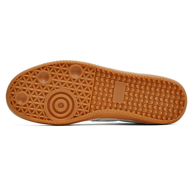 Dexun shoes 2024 autumn new trendy retro casual shoes platform sports white shoes casual board shoes men's shoes