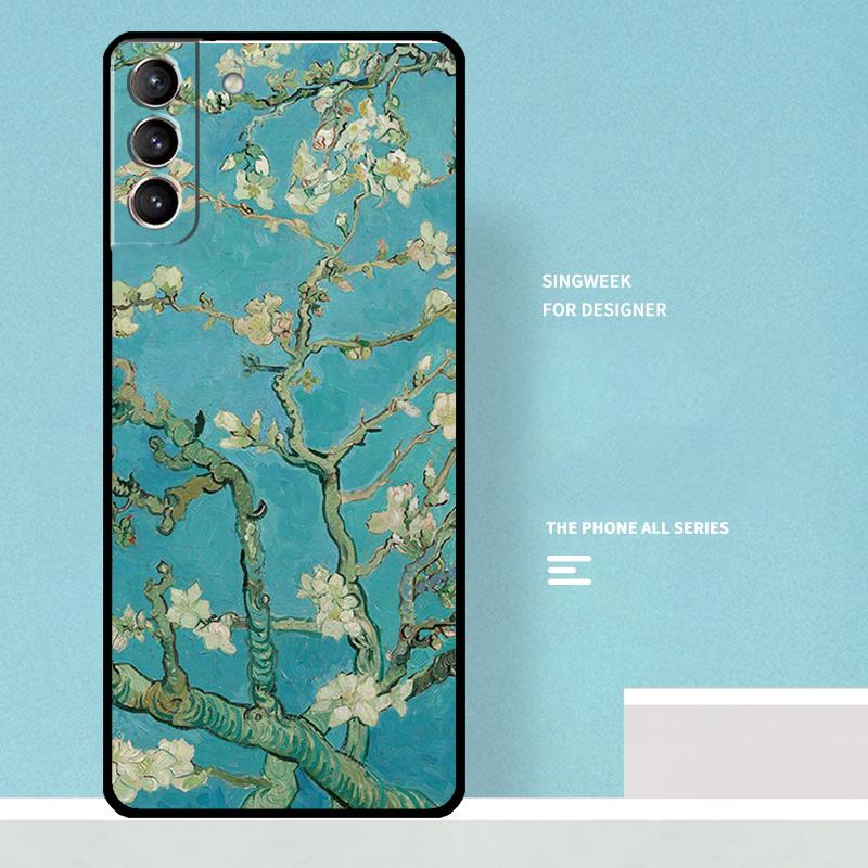 Van Gogh Starry Night Case For Samsung Galaxy S25 Ultra S20 S21 S22 S23 S24 Ultra S9 S10 Plus S25 FE Phone Cover