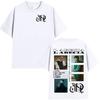Rapper J Abecia Tour 2025 Album Merch T Shirt Unisexs Clothing Fashion Oversized T-shirt Vintage Style Short Sleeve Tees Streetwear