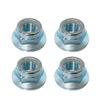 OHNO RN-1023 Hub Lock Nut for Automobiles Nissan Days B21W Etc., Pack of 4