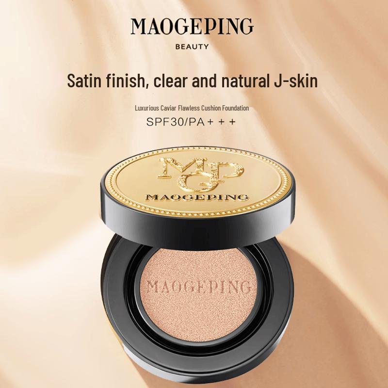 MAOGEPING BEAUTY Luxus Kaviar Makellose Cushion Foundation SPF30 PA+++