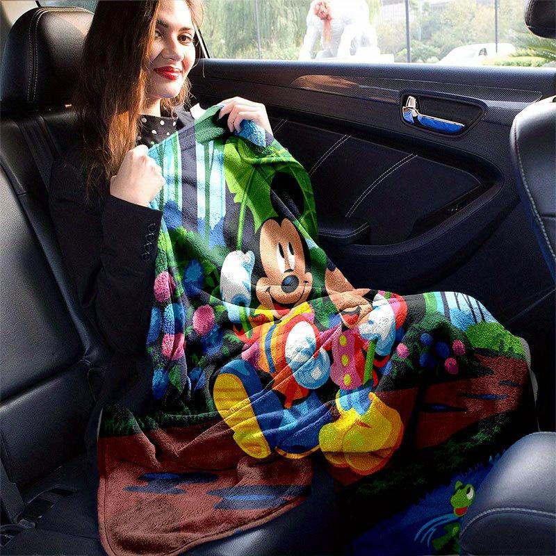 Mickey und Minnie Cartoon-Decke: Entzückend, Warm und Perfekt für die Heimdekoration Wohnzimmer, Reisen und Alle Jahreszeiten Weihnachtsdekoration