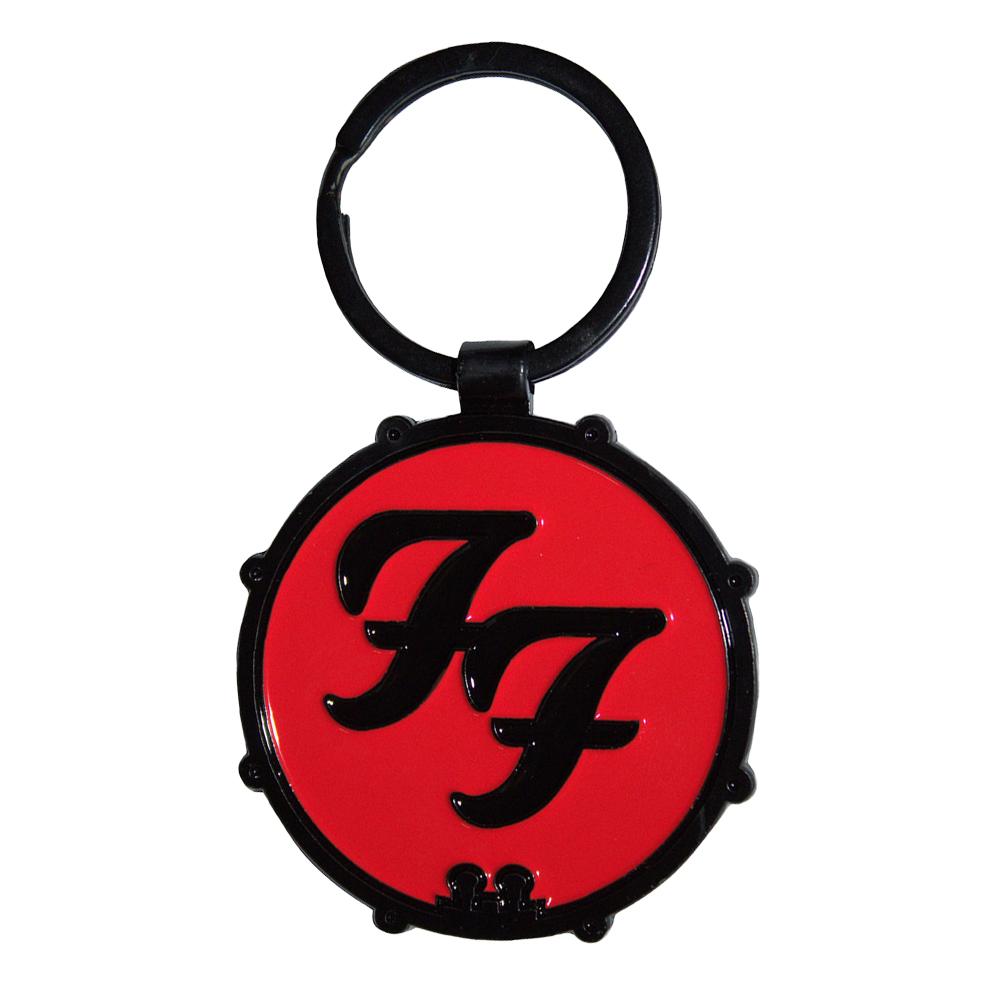 Foo Fighters Doppelseitiger Logo-Schlüsselanhänger