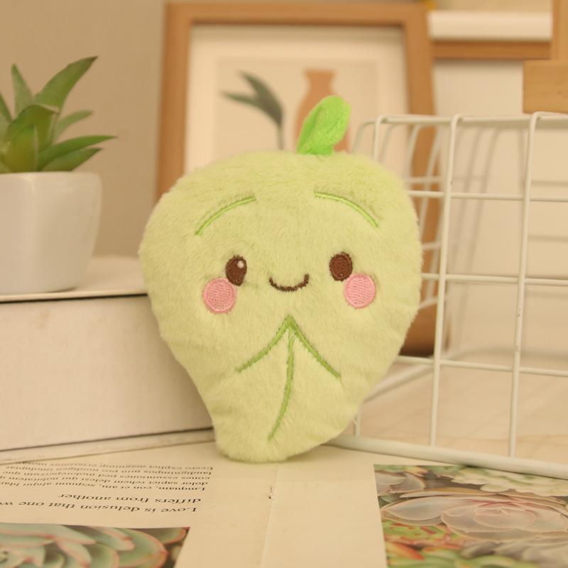 Cute Cute Leaf Pendant Plush Toy Doll Green Leaf Book Bag Pendant Keychain Rag Doll