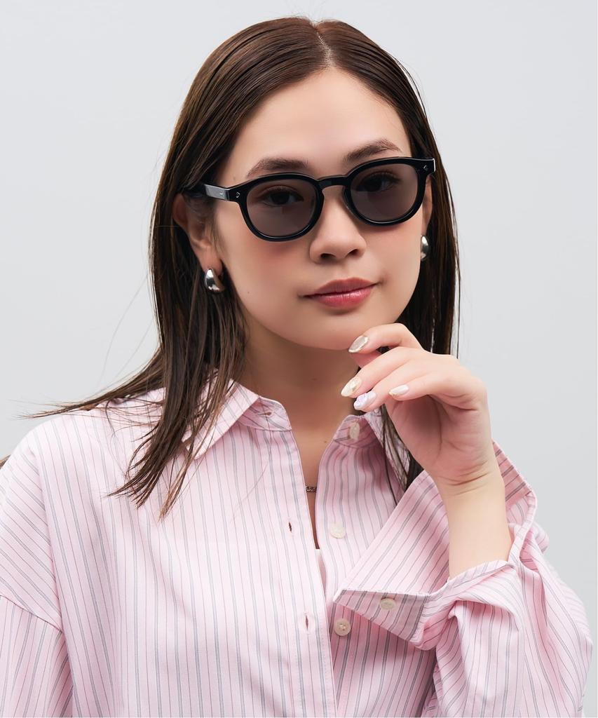 JOURNAL STANDARD relume sunglasses Colored thick UV unisex [Zoff] Boston-style (Black, ZN261G03_14E1) lenses, frame, stylish, protection, unisex,