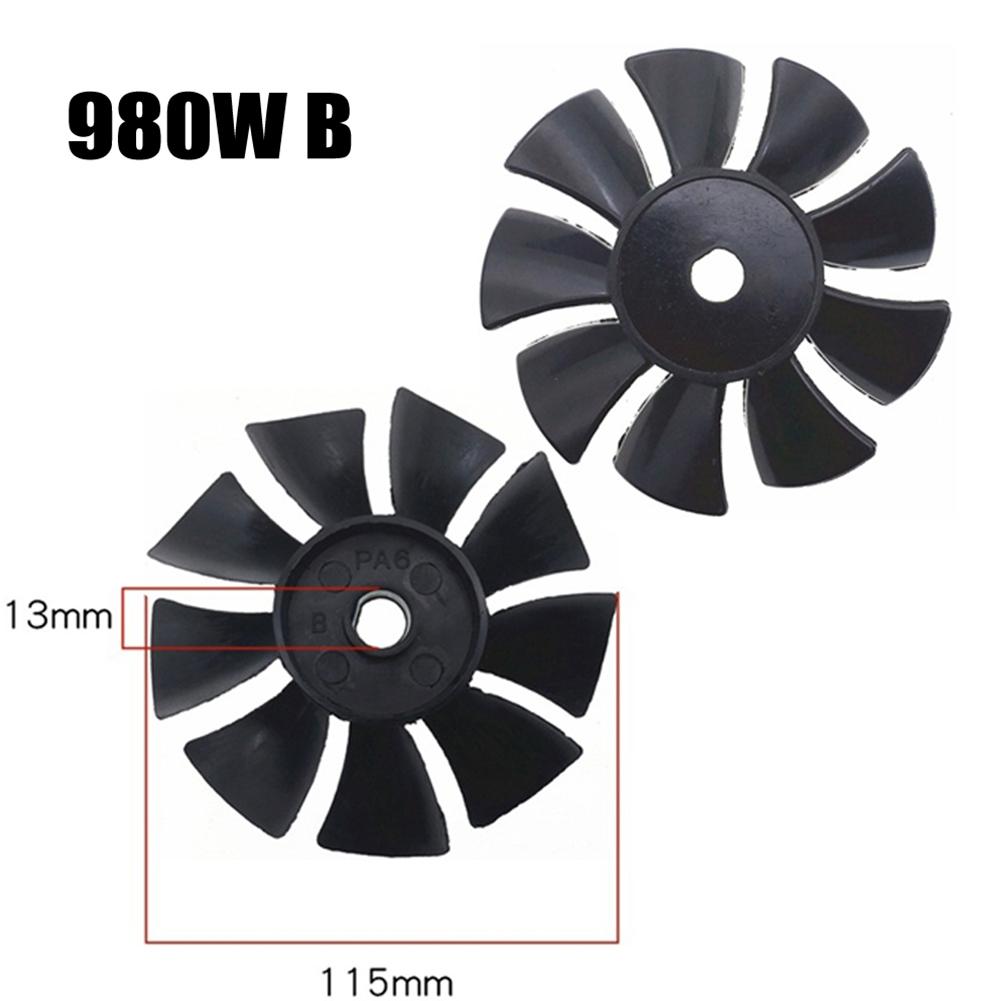 Fan Blade Air Compressor Black Cooling Fan Direct Connected