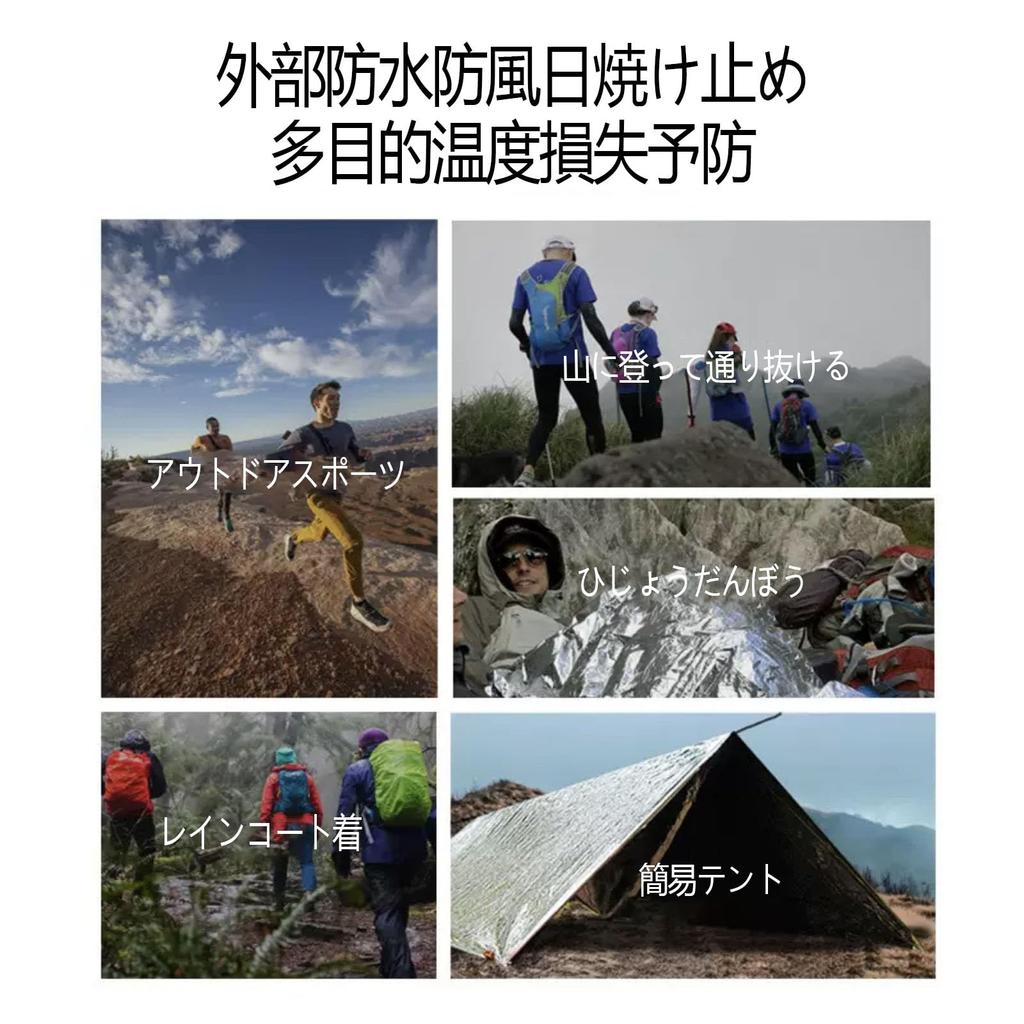 LUYING Outdoor Emergency Carpet, Compact, Portable, Multifunctional Emergency Heating Blanket,