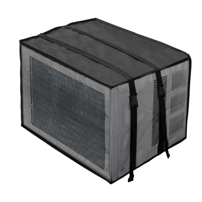 Breathable Air-Conditioning Protective Cover Weatherproof Air Conditioner Guard Bugs Rain Dirt Resistant Defender