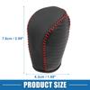 A ABSOPRO Shift Knob Gear Shift Knob Cover Shifter Lever Cover Leather Cover Easy