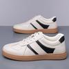 Men Leather Casual Shoes Breathable Loafers Men Sneakers  New Male Comfortable Leather Flat Footwear Sneakers Men Shoes