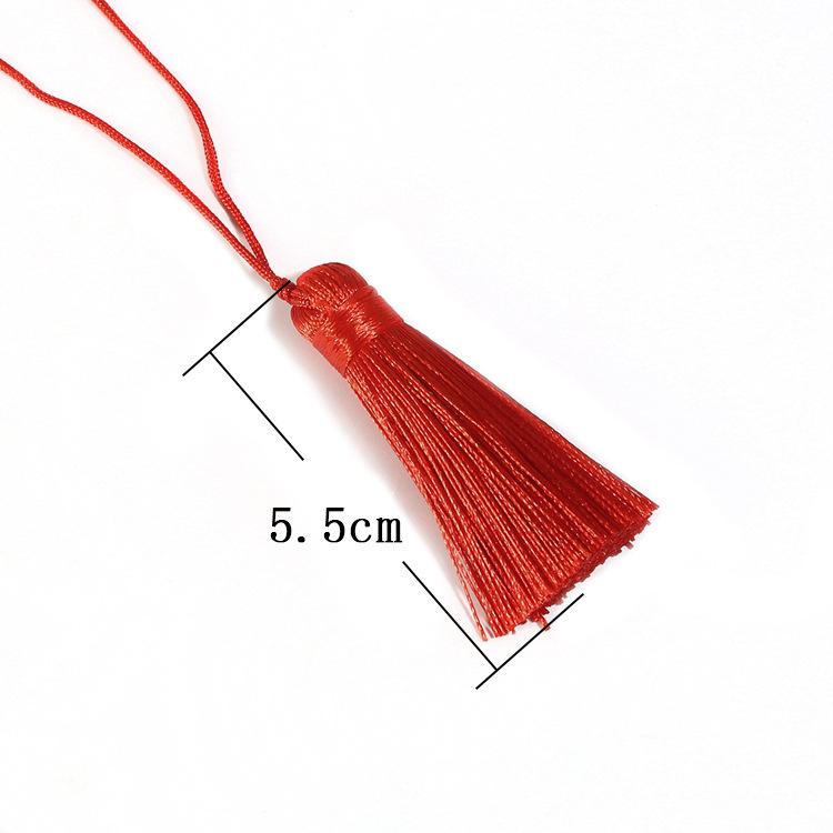 Ancient Style DIY Tassel Bookmark & Curtain Ornaments