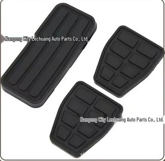 Volkswagen T4 Van Pedal Set: 3-Piece Leather Accelerator, Brake & Clutch Covers
