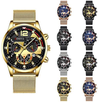 Men's Waterproof Luminous Running Alarm Clock Watch