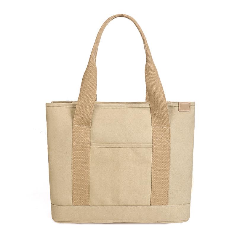 

Холщовая сумка женская сумка сумка-тоут портативная сумка через плечо хаки