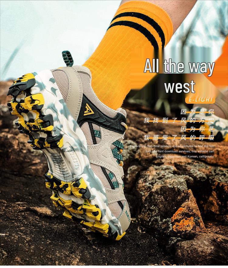 HanTu Women's Waterproof Hiking Shoes, Non-Slip, Lightweight, Breathable, Perfect for Outdoor Sports and Off-Road Climbing.