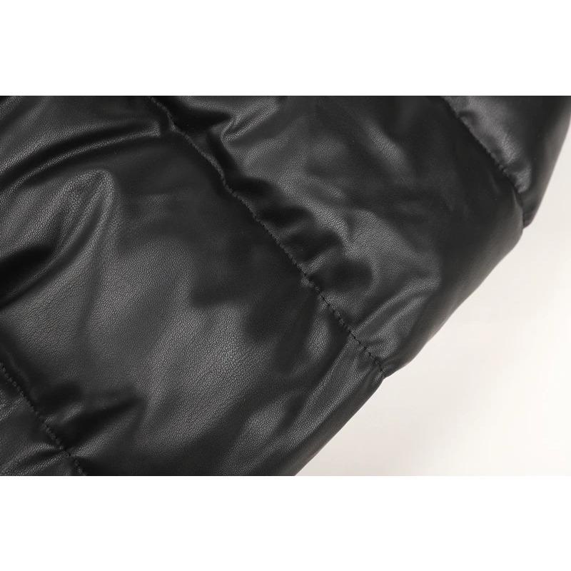 Короткая куртка с хлопковой подкладкой — фото 6