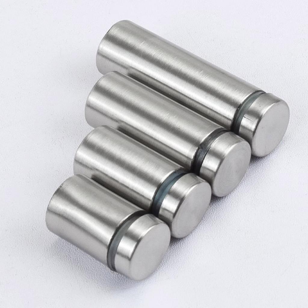 4 Stück Badezimmerspiegel Dekorative Robuste Montageschrauben aus Edelstahl für Sichere und Stilvolle Installationsdesigns