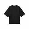 Nike Men's Retro Crewneck T-Shirt with Letter Print, Black