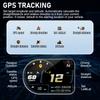 Car OBD2 HUD Intelligent Tester GPS Compass On Board Computer Head Up Display Speedometer Altimeter Slope Meter Diagnostic Tools