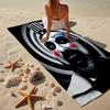 Horror Clown Laughing Beach Towel, Super Soft Microfiber, Gift for Her/Him, Birthday, for Pool, Beach, Travel, Home Decor Fan gifts