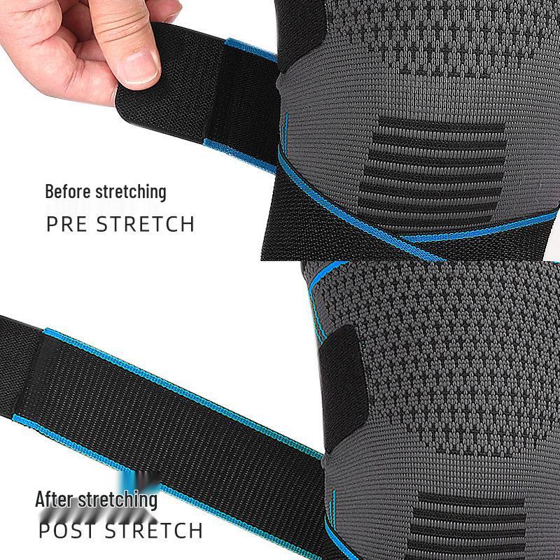 Silicone Anti-Slip Compression Knee Brace for Outdoor Cycling and Running