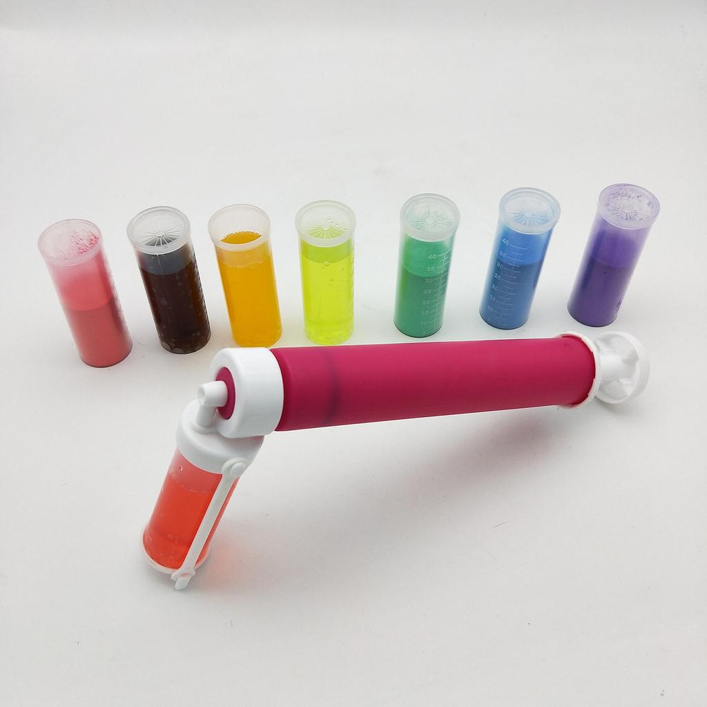 Pistoale de pulverizare manuale Duster de colorat pentru prăjituri Instrument de coacere cu tub de pulverizare pentru prăjituri