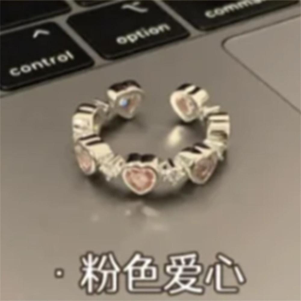Schlichter Ring unregelmäßig 925er Sterlingsilberring Ins-Wind-Nischen-Design offener schlichter Silberring Großhandel