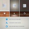 6-LED Decorative Night Light,Motion Sensor Stair Wall Light,Battery Powered,Smart Sensor.Suitable for Bedside,Cabinet,Kitchen,Bedroom Stair Lighting