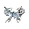 Butterfly Dark Wind Personality Stacking Wearing High-End Open Ring Niche Design Light Luxury Cold Wind Ring Woman