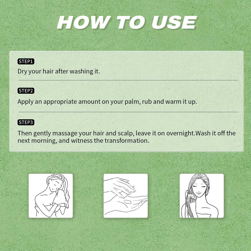 Hair Nourishing Oil with Batana & Rosemary – Helps Reduce Shedding & Supports Stronger, Fuller Hair