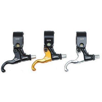 Dia Compe TECH99DS Goldfinger 25.4mm Brake Lever, Black Gold, Left Side (1 Lever)