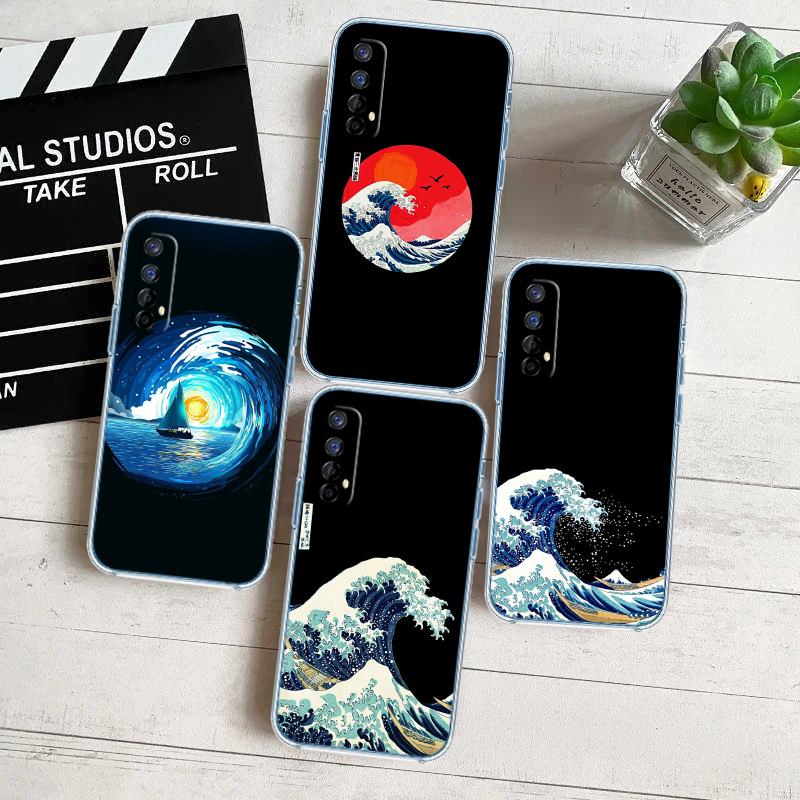 Great Wave Off Kanagawa Case for Motorola G10 G20 G30 G31 G32 G34 G35 G41 G42 G50 G51 G52 G55 G60 G60S G62 G71 G72 G75