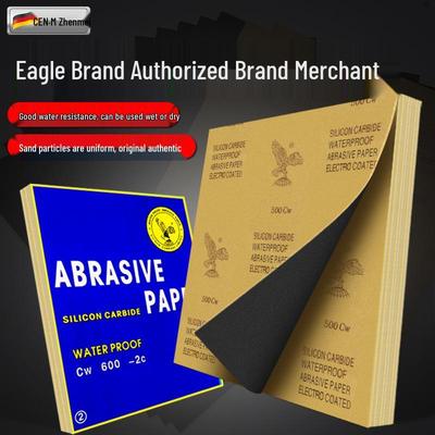 Superfine Sandpaper 2000/800/600 Grit for Woodworking, Metal, and Wall Surfaces