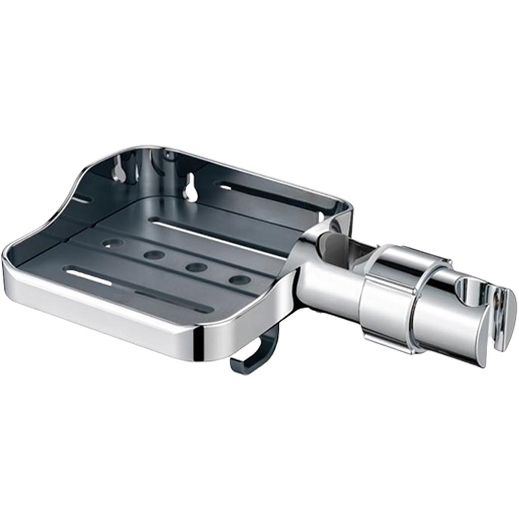 Handheld Shower Bracket Soap Dish Adjustable Shower Head Holder Replacement Shower Rail Soap Tray Easy To Install
