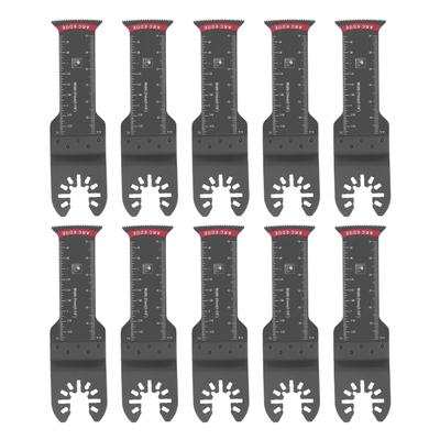 10 Lame per Sega Oscillante Taglio Metallo Legno Plastica Utensile Universale 1,25 pollici 31 mm