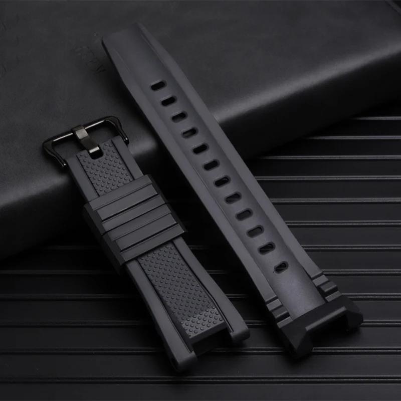 Silikonkautschuk Armband für Casio GST210 GST-W110/S130/B100/S100G/S110/410 Uhrenarmband Hohe Qualität Uhrenarmband Armbänder für Armbanduhren