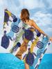 Sea Turtle Beach Towel Microfiber Ocean Animal Bath Towel Nautical Theme Quick Dry Towels for Kids Adults Swimming Sports Travel
