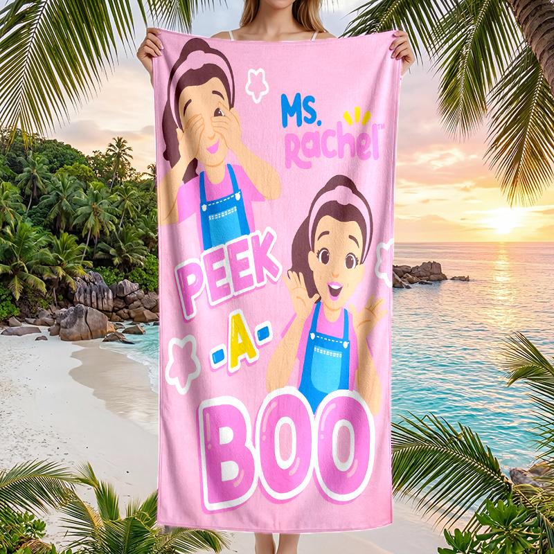 Ms Rachel Fashion Beach Towel: Ideal for Summer Adventures Soft, absorbent and quick drying suitable for swimming and bathing
