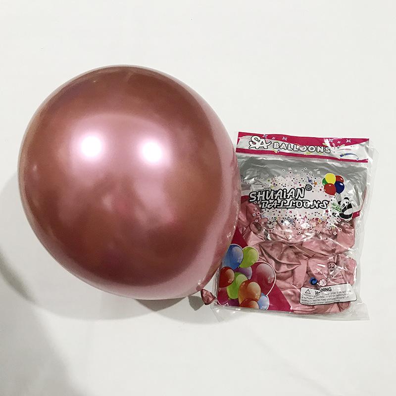 10 Zoll 1,8G Metallischer Latexballon Verdickter Bonbon Foto Hochzeitsfeier Dekoration Ballon