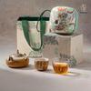 Edenus Dunhuang Thousand Buddhas Kiln Glaze Ceramic Tea Set