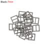 20/40Pcs Tiny Tri-glide Belt Buckle for DIY Doll Clothes Bags Mini Buckles Buttons Diy Doll Shoes Clothing Accessories 6/7/8.5mm