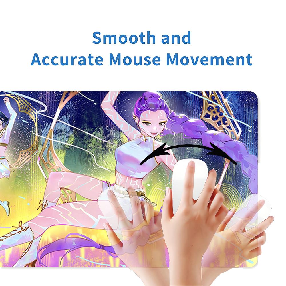 Fantasy Dance Stars Large Gaming Mouse Pad Nonslip Rubber Base Waterproof Desk Mat For Office Pc Laptop