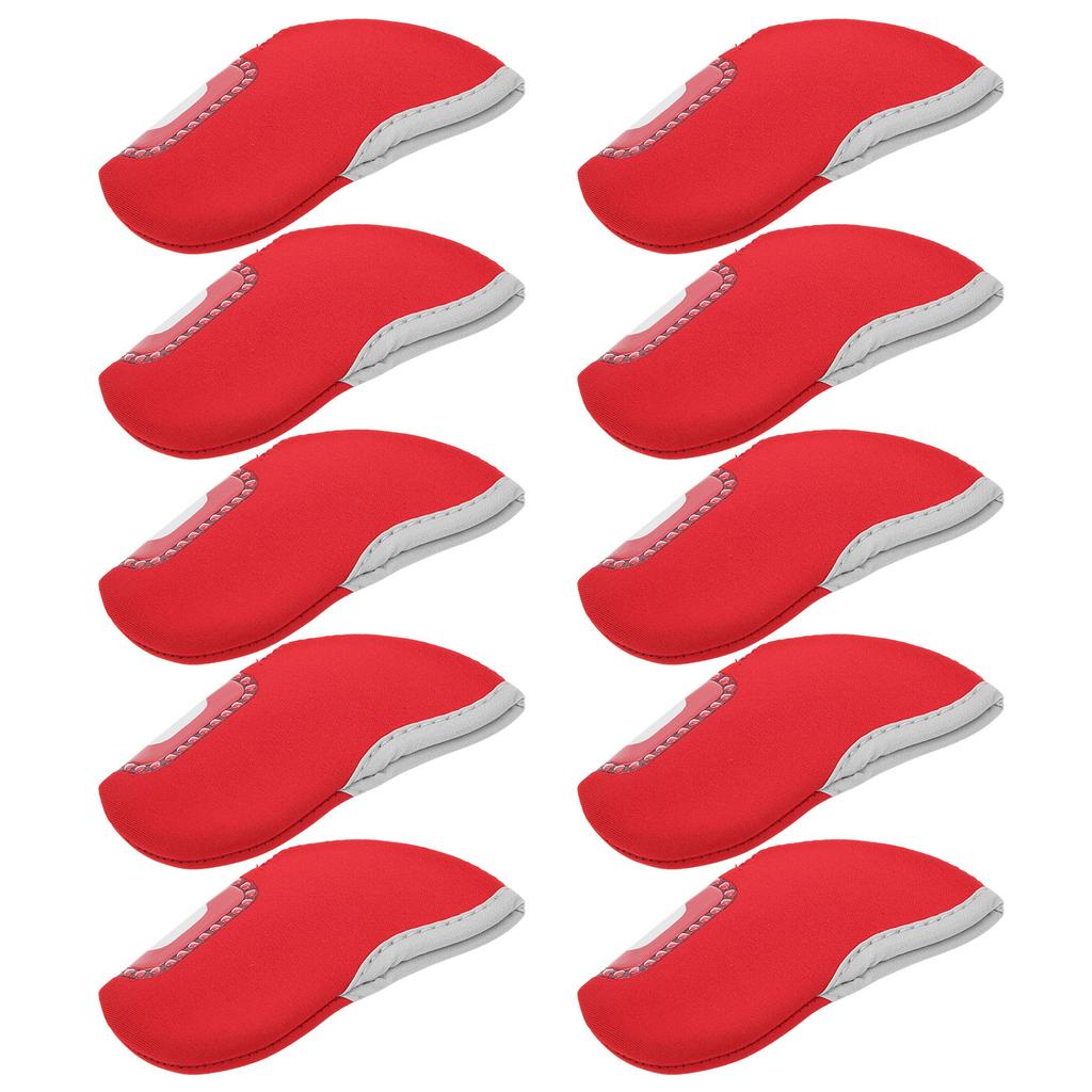 10Pcs Putter Head Cover Iron See Through Window Covers Putter or