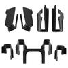 ABLZ-For Tesla Model Y 21-24 Under Seat Corner Guard Front Rear Seat Slide Rails Protector Cover Anti-Kick Decor Protection