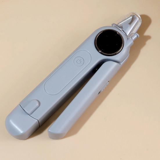 Tagliaunghie e Lima per Unghie per Cani 2 in 1 Ricaricabile via USB Trimmer Elettrico per Unghie per Animali Domestici con Luce LED Strumento Silenzioso per la Toelettatura per Cani di Taglia Grande Media Piccola Gatti